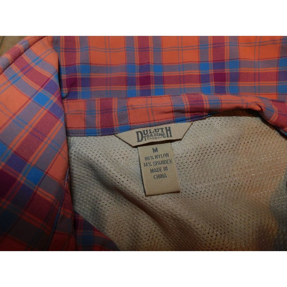 Duluth Trading Co Womens DuluthFlex Sidewinder Long Sleeve Shirt Medium - Picture 6 of 10